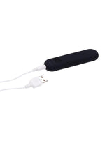 Pivot Flat Bullet Rechargeable Silicone Mini Vibe - Black