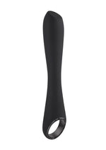 Playboy Olio Rechargeable Silicone Mini Vibrator - Black