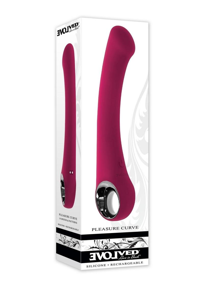 Pleasure Curve Rechargeable Silicone G-Spot Vibrator