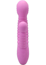 Polynesian Pleasures Into The C Seapuss Rechargeable Silicone Rabbit Vibrator with Clitoral Stimulator