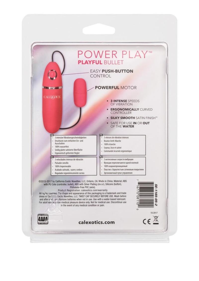 Power Play Playful Bullet - Pink