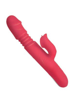 Princess Passion Heat Rechargeable Silicone Warming Vibrator with Clitoral Wheel