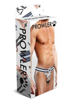Prowler Leather Pride Jock - Black/White - XXLarge