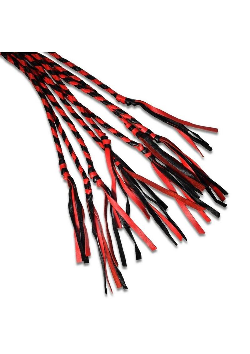 Prowler Red Long Handle Flogger