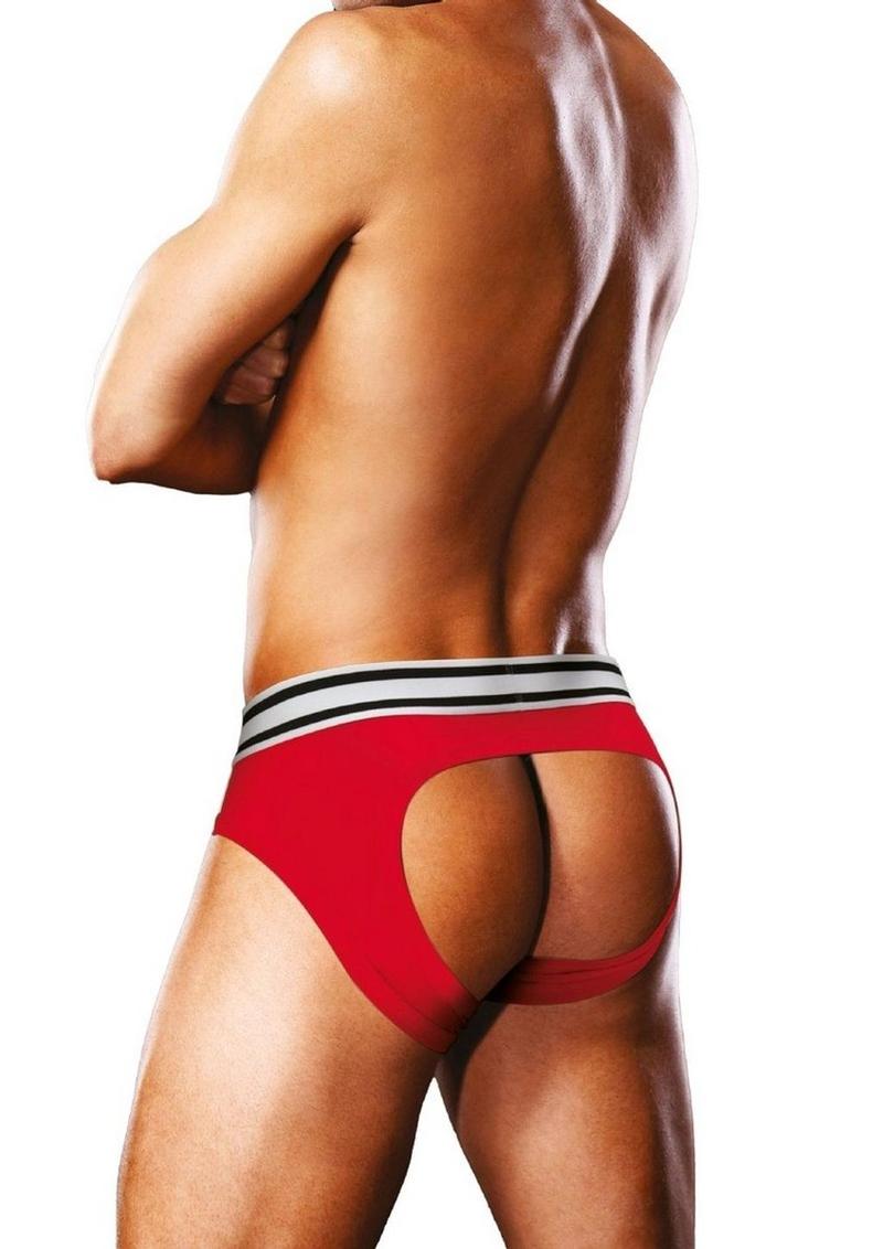 Prowler Red/White Open Brief - Red/White - Small