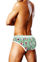 Prowler Unicorn Hearts Brief - Green - Small