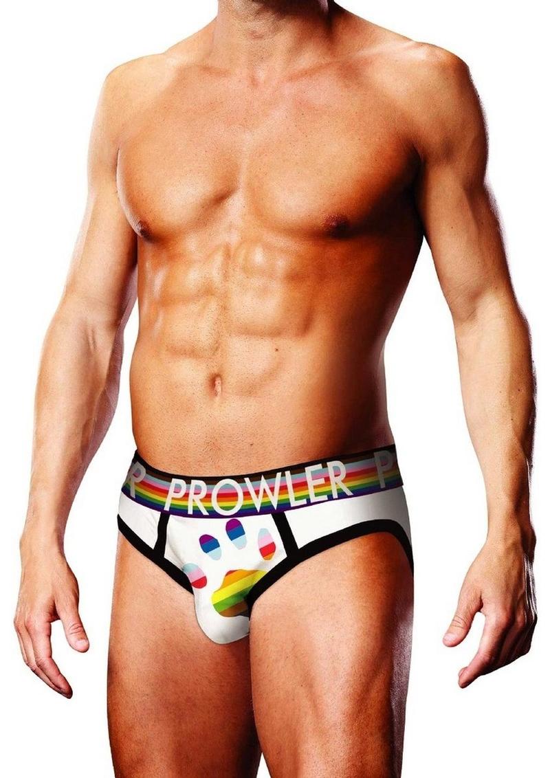 Prowler White Oversized Paw Brief