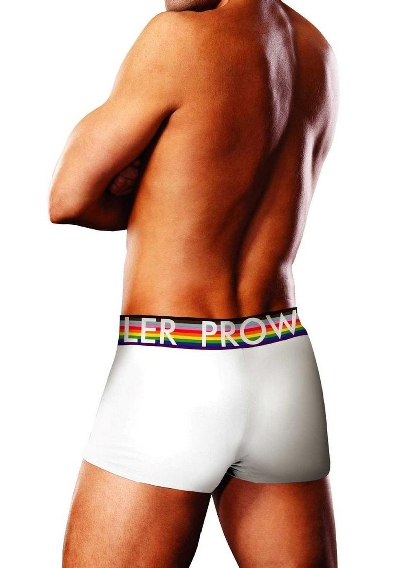 Prowler White Oversized Paw Trunk - Multicolor/Rainbow/White - Large