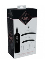 Pumped Automatic Rechargeable Vagina, Breast and Nipple Pump - Black