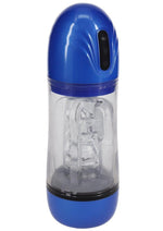 Pumped Sonicpull 10 Function Suction Vibration Multimedia Enhanced Rechargeable Masturbator - Metallic