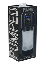Pumped Ultralift 10 Function Rechargeable Masturbator - Grey/Gun Metal