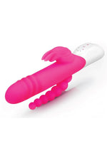 Rabbit Essential Silicone Rechargeable Double Penetration Rabbit Vibrator