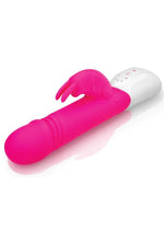 Rabbit Essentials Silicone Rechargeable Thrusting Rabbit Vibrator