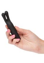 Raven Charmer Rechargeable Silicone Bullet - Black