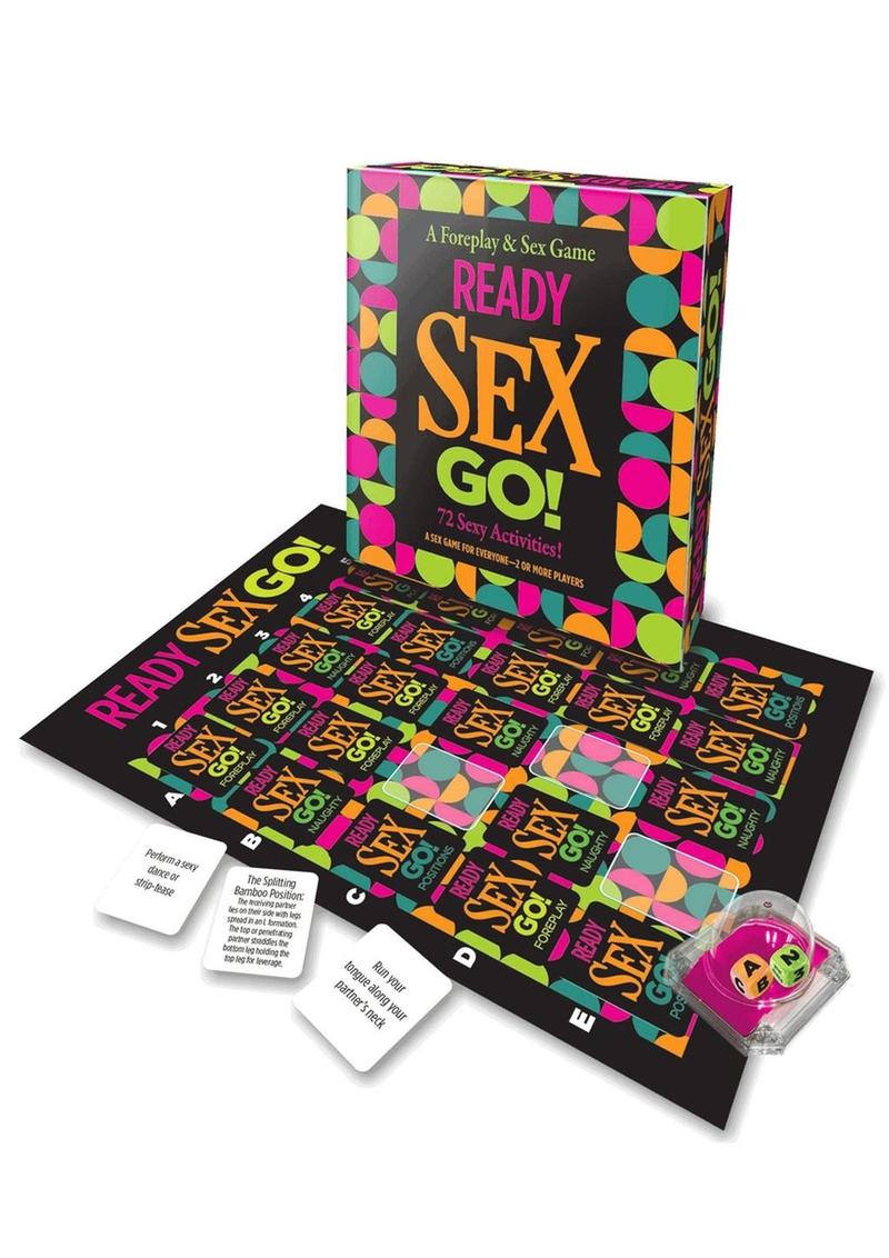 Ready Sex Go! Action Pack Sex Game For Couples