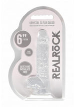 Realrock Crystal Clear Dildo with Balls