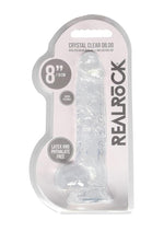 Realrock Crystal Clear Dildo with Balls