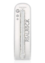 Realrock Crystal Clear Double Dong