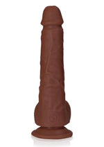 Realrock Realistic Skin Straight Realistic Dildo with Balls and Suction Cup
