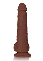 Realrock Realistic Skin Straight Realistic Dildo with Balls and Suction Cup