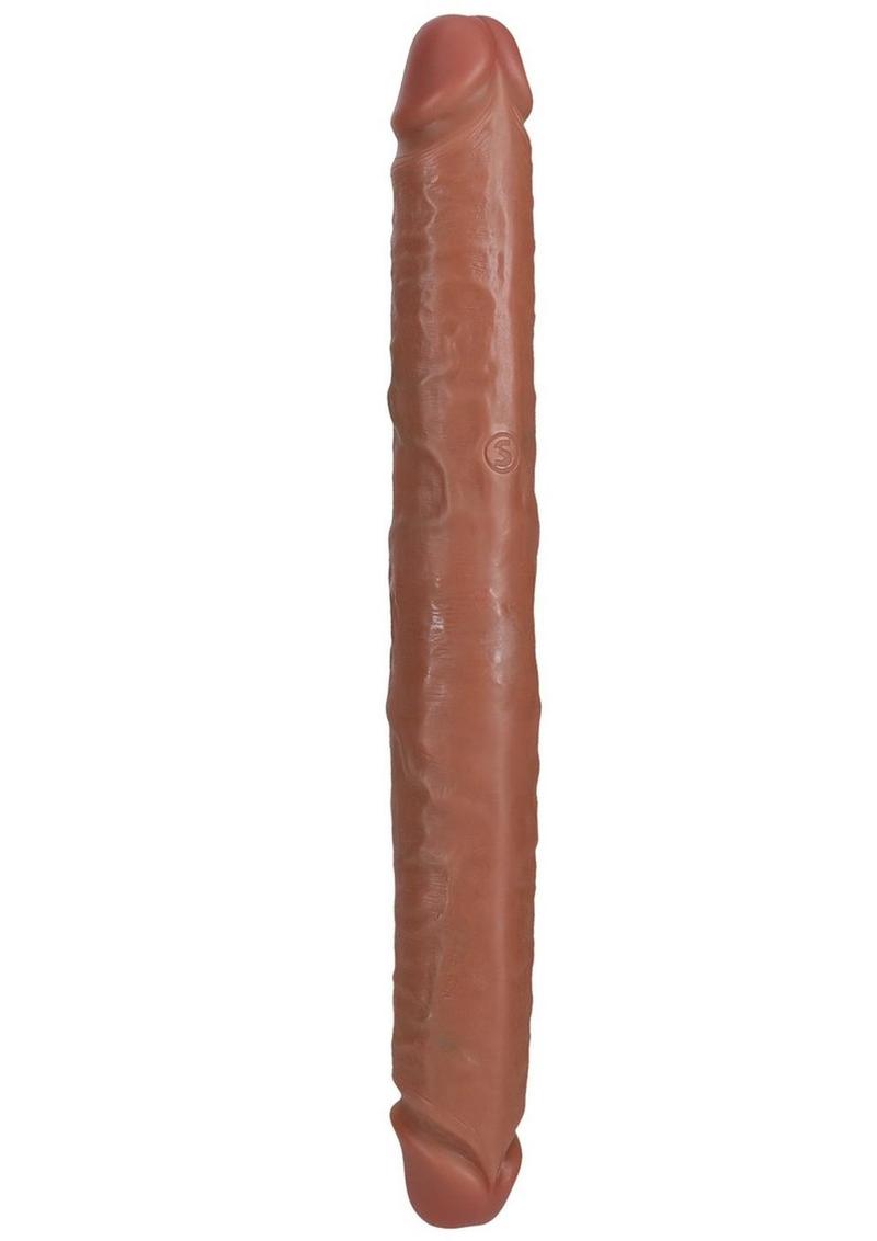 Realrock Realistic Skin Thick Double Ended Dong