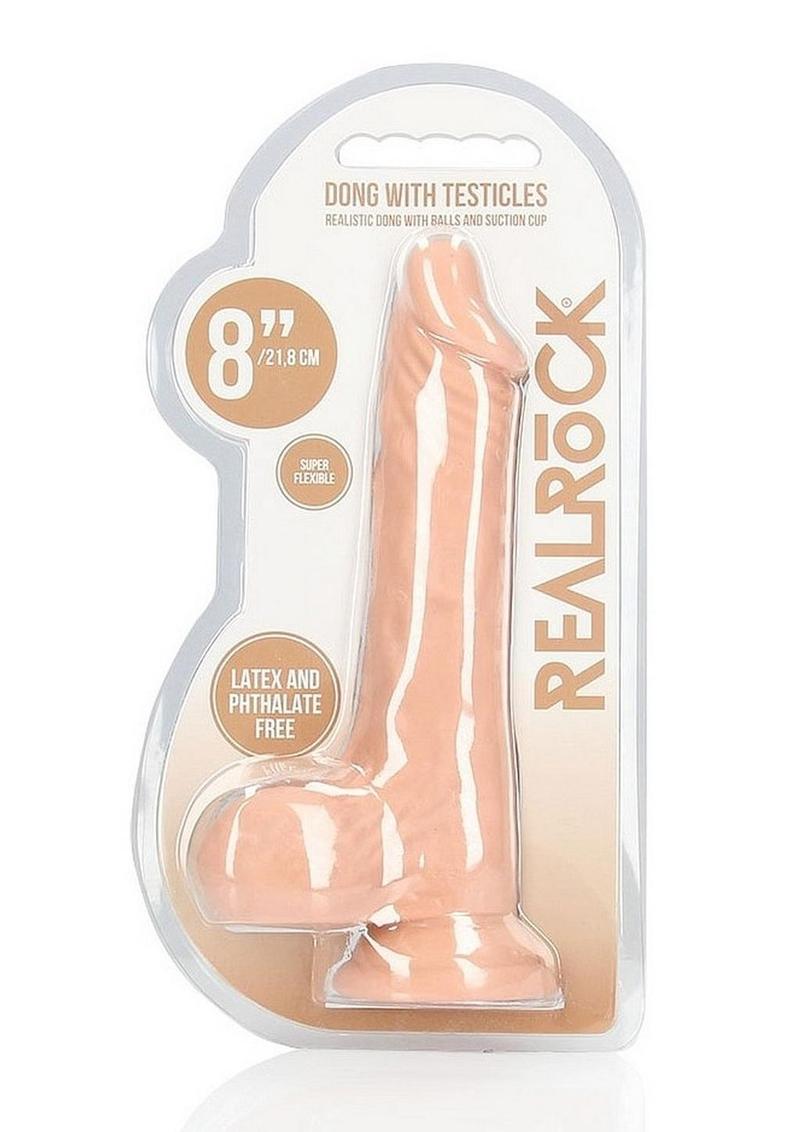 Realrock Skin Realistic Dildo with Balls