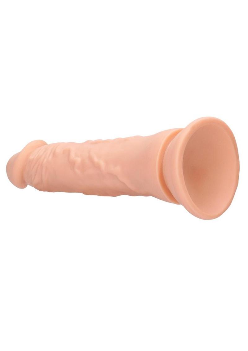 Realrock Skin Realistic Dildo Without Balls - Vanilla - 9in