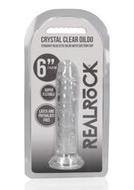 Realrock Skin Realistic Striaght Dildo Without Balls