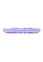 Reflective Gel Veined Double Dildo - Purple - 12in