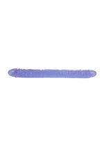 Reflective Gel Veined Double Dildo