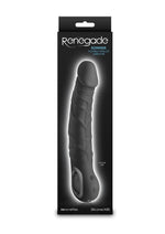 Renegade Rimmer Rechargeable Silicone Vibrator - Black