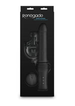 Renegade Super Stroker Rechargeable Silicone Thrusting Vibrator with Suction Cup