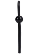 Rock Solid The Lasso Single Lock Adjustable Silicone Cock Ring - Black