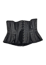 Rouge Leather Corset - Black - Medium/Small