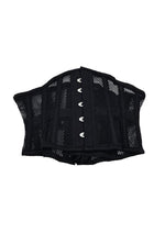 Rouge Mesh Corset - Black - Large/XLarge