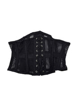 Rouge Mesh Corset - Black - Medium/Small