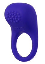 Rumbler Rumble Rechargeable Silicone Cock Ring - Purple