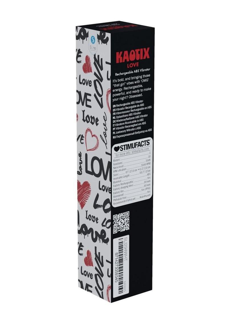S-Line Kaotix Love Rechargeable Vibrator