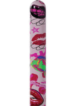 S-Line Kaotix Y2k Princess Rechargeable Vibrator - Powder - Pink