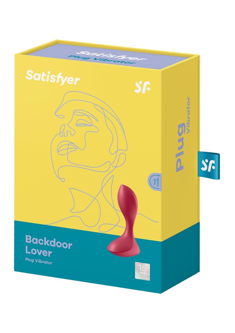 Satisfyer Backdoor Lover Silicone Vibrating Anal Plug