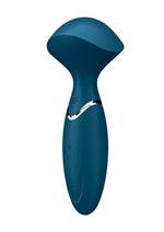 Satisfyer Mini Wand-Er Rechargeable Silicone Massager - Blue