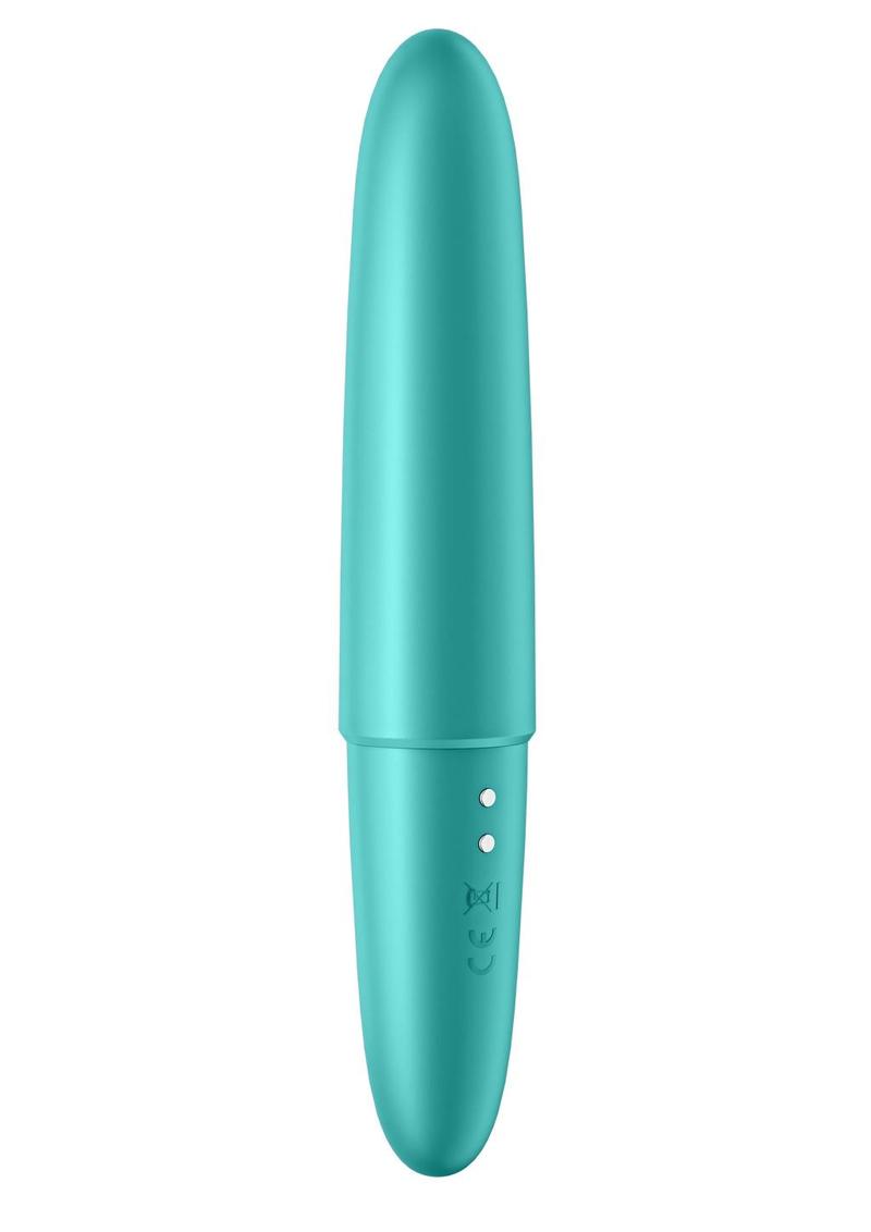 Satisfyer Ultra Power Bullet 6 Rechargeable Silicone Bullet Vibrator - Teal