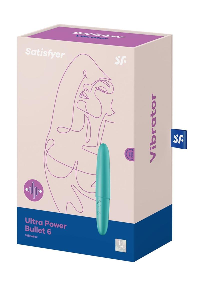 Satisfyer Ultra Power Bullet 6 Rechargeable Silicone Bullet Vibrator