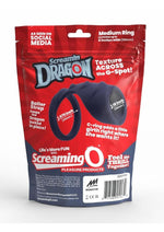 Screamin' Dragon Storm Dragon G-Spot Silicone Texture Cock Ring