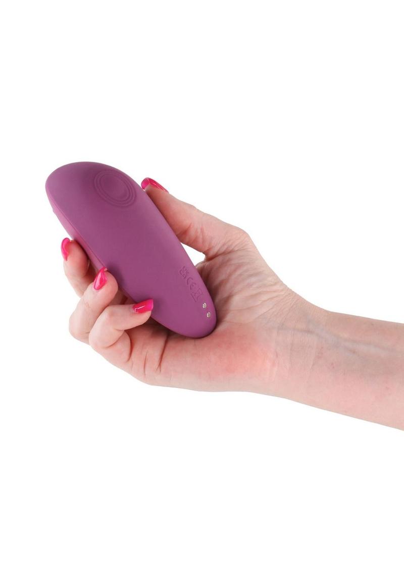 Secrets Juniper Rechargeable Silicone Vibrator - Magenta/Purple
