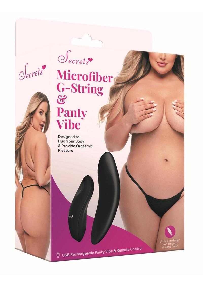 Secrets Lace Panty and Rechargeable Remote Control Panty Vibe