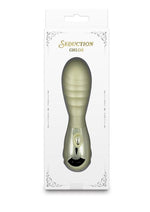 Seduction Chloe Rechargeable Silicone Mini Vibrator - Green