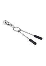 Selopa Beaded Nipple Clamps - Silver