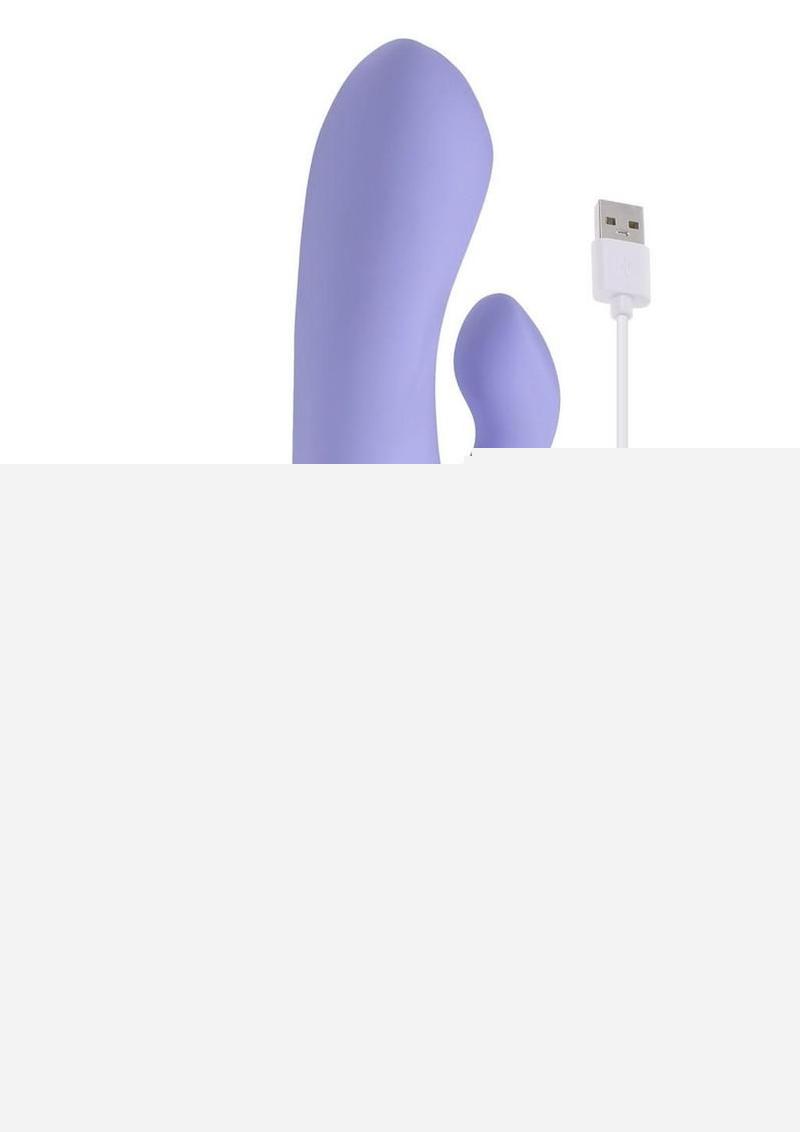 Selopa Lavender Love Rechargeable Silicone Dual Vibrator