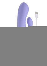 Selopa Lavender Love Rechargeable Silicone Dual Vibrator